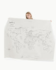 Gathre Leather MIDI + Mat - World Map
