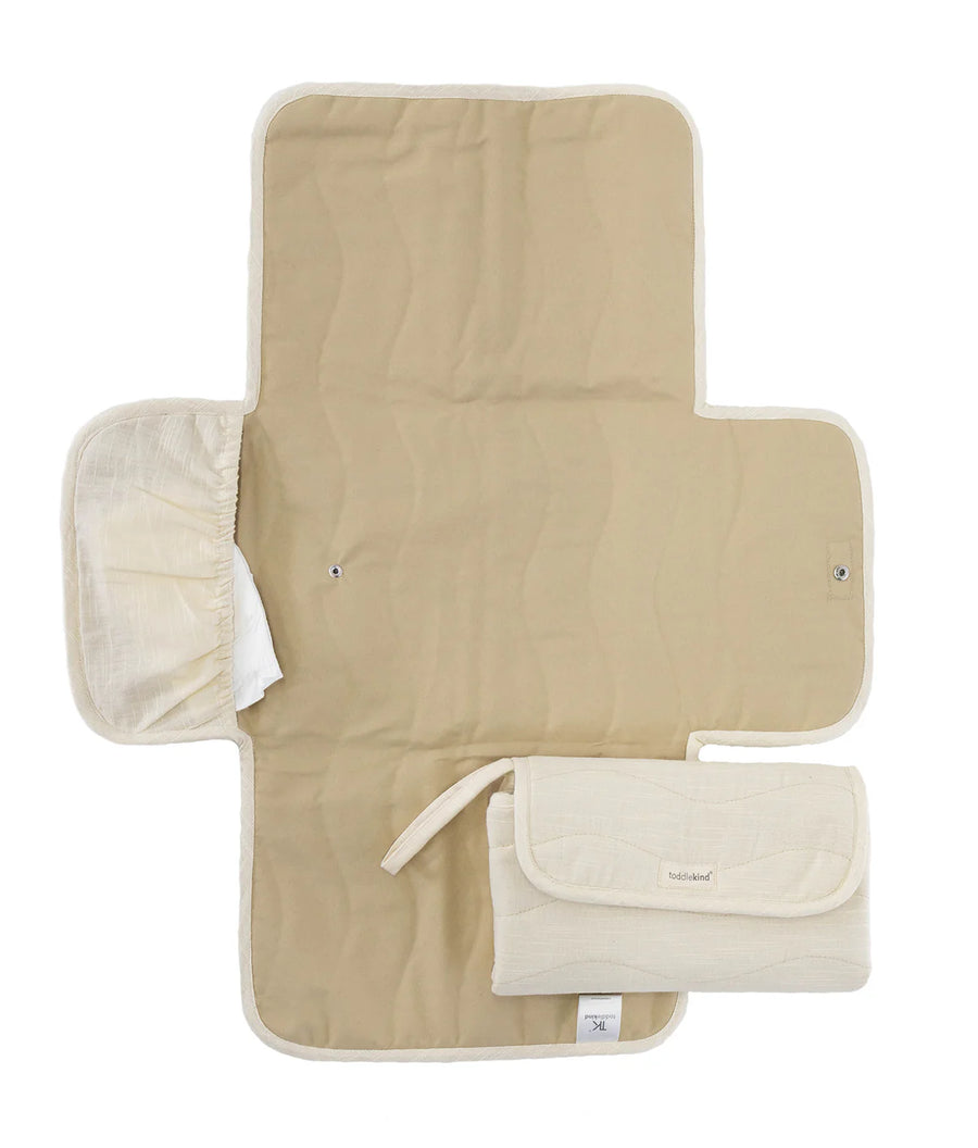 Mini Maven Portable Changing Pad -Ecru