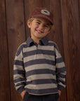 Rugby Polo Sage Stripe