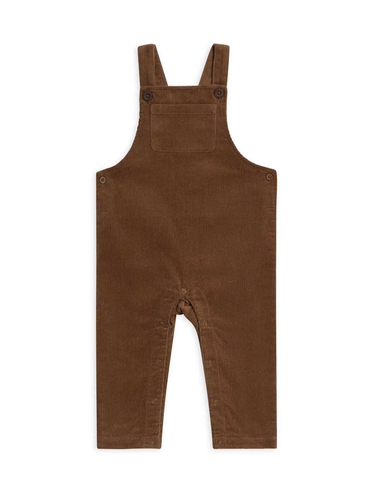 Remi Corduroy Overalls - Chocolate