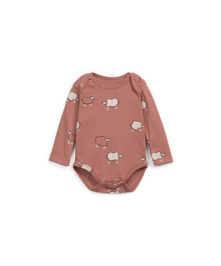 Bodysuit with Snap opening- Clay Sheep