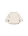 Waffle Long Sleeve with buttons - Ivory