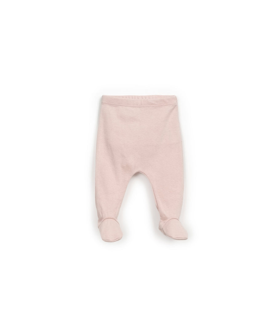 Jersey footed leggings light pink | Wooden Memories