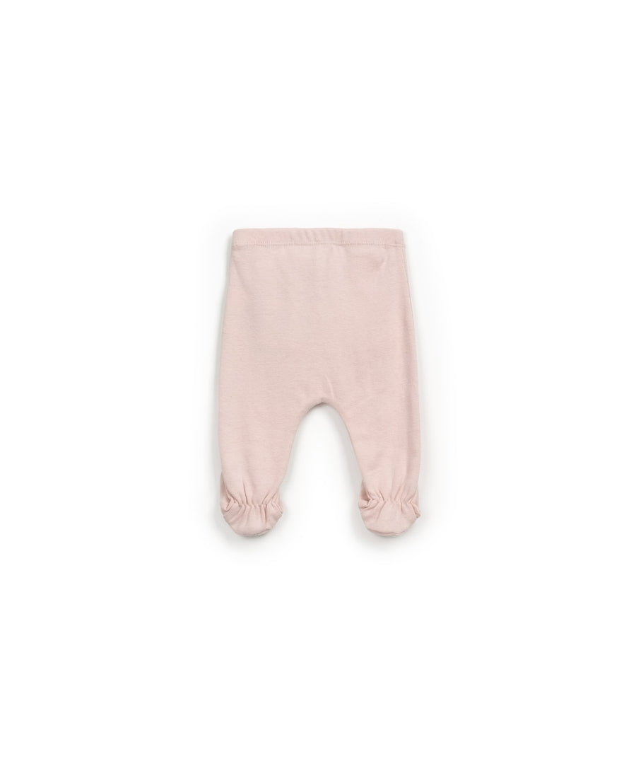 Jersey footed Leggings - Light pink