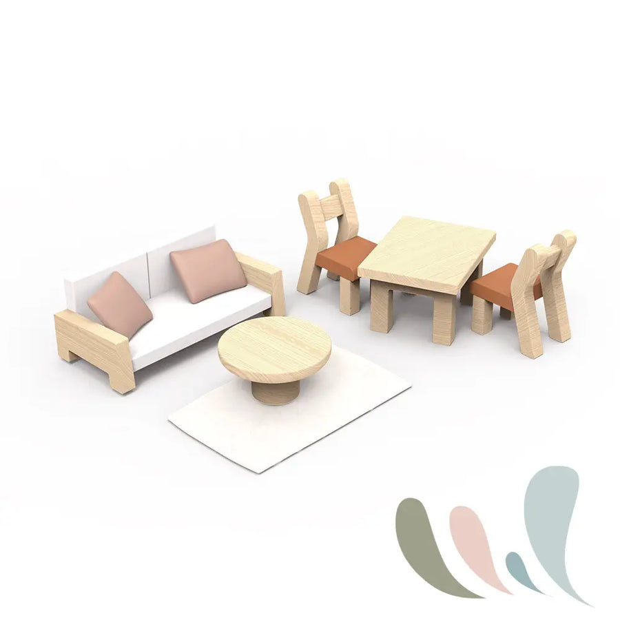 Flowers Cottage with Starter Set  (SPECIAL ORDER ITEM)