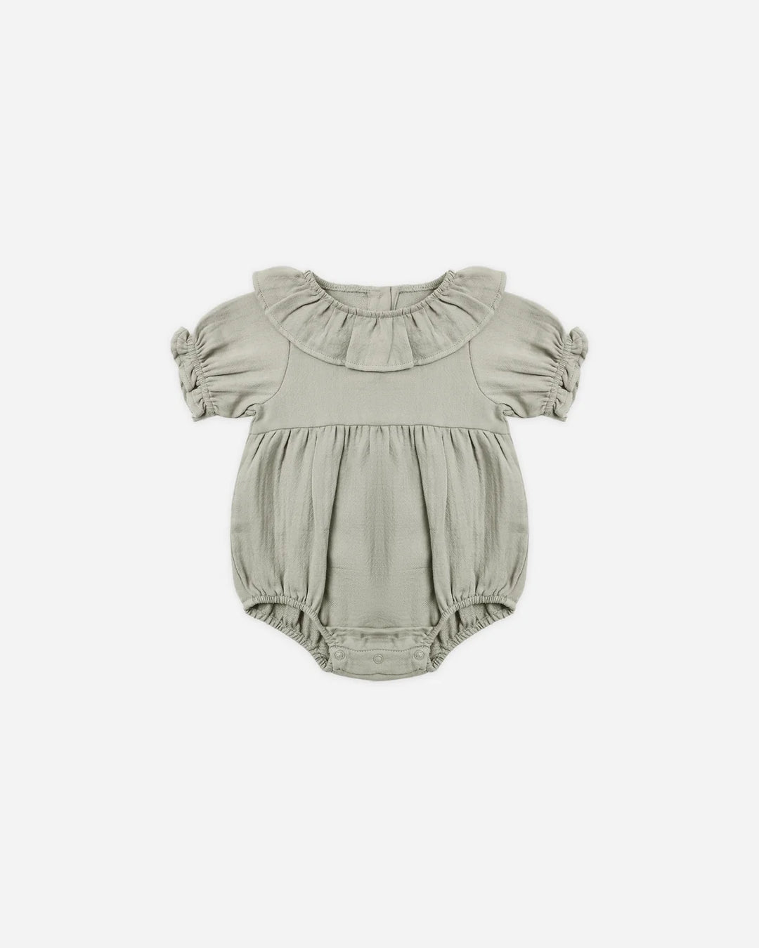 Collared Romper - Laurel