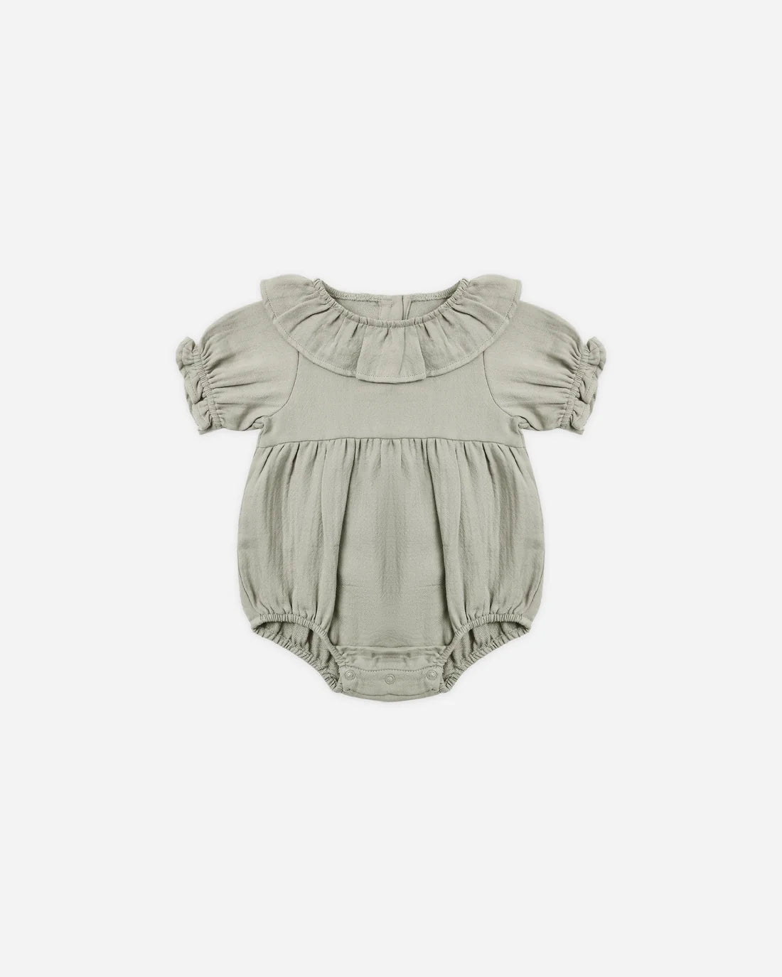 Collared Romper - Laurel
