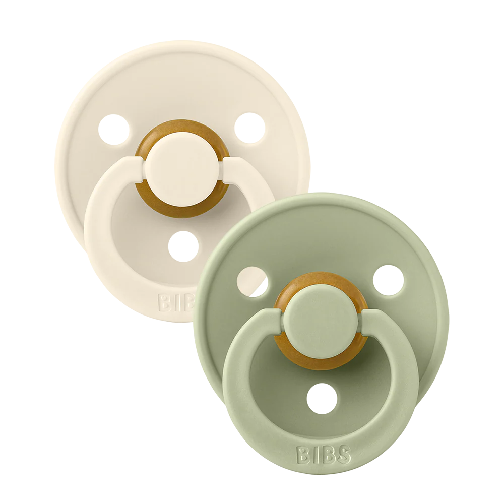 Pacifiers 2 PACK - Ivory/Sage
