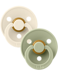 Pacifiers 2 PACK - Ivory/Sage