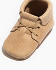 Weathered Brown Oxford Baby Shoe (Soft Sole) - Size 3