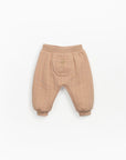 Padded trousers with recycled fibres - Dusty Pink