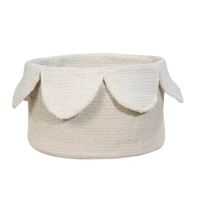 Basket Petals Ivory - Natural