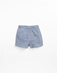 Jersey-stitch shorts - Blue