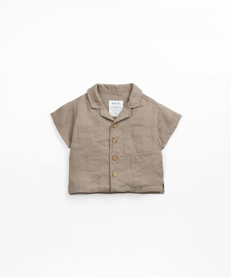 Linen shirt - Taupe