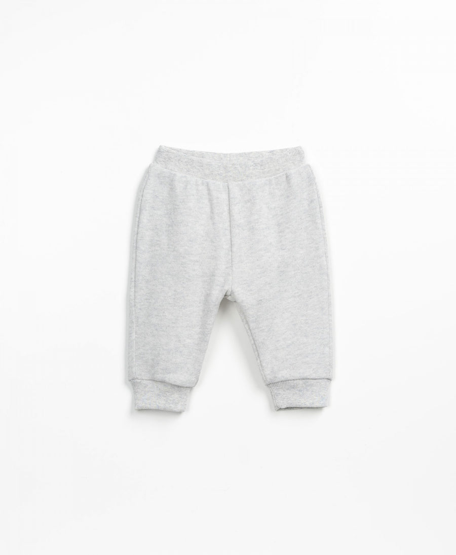 Plain cotton leggings - light Grey