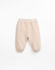 Trousers with decorative bow - Blush