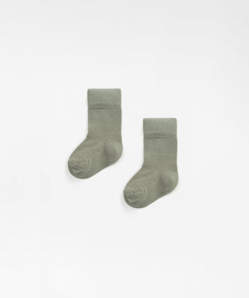Ribbed socks - Sage