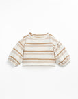 Striped Sweater - beige