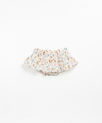 Woven underpants - Coral Print