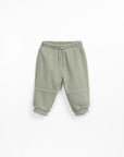 Jersey pants with back pocket - Sage