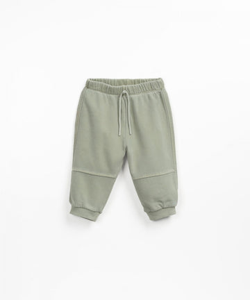 Jersey pants with back pocket - Sage