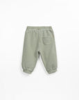 Jersey pants with back pocket - Sage