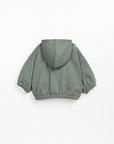 Hooded Sweater with kangaroo pocket - Moss Green