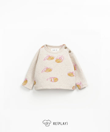 Re(Play) Yarn Sweatshirt - Oranges