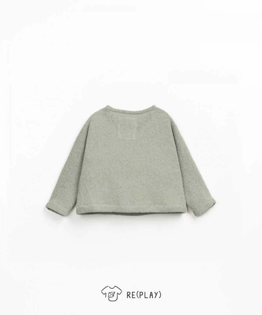 Re(Play) Yarn Sweatshirt with Pocket - Laurel