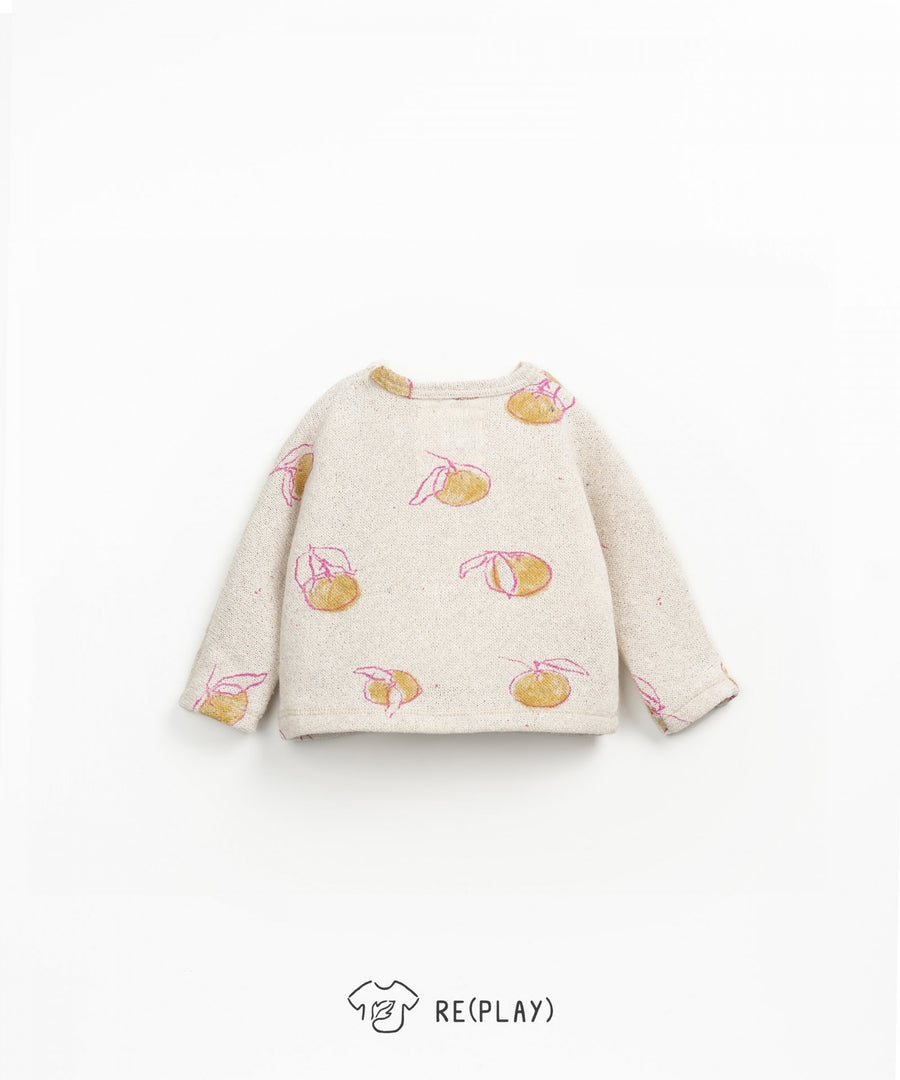 Re(Play) Yarn Sweatshirt - Oranges