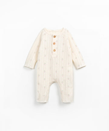 Pointelle Jumpsuit - Artichoke
