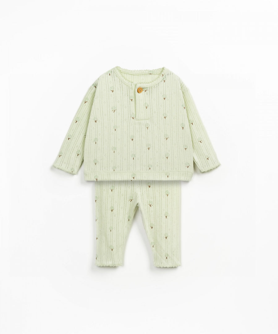 Pointelle Set - Artichoke