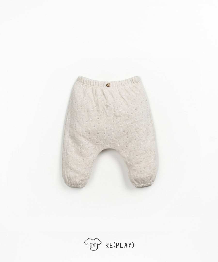 Re(Play) Jersey Trousers - Latte