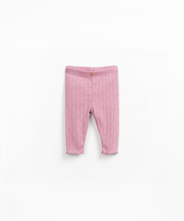 Pointelle Leggings - Orquid