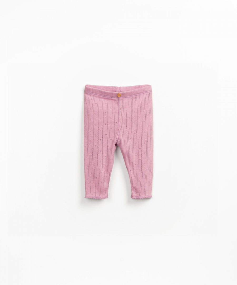 Pointelle Leggings - Orquid