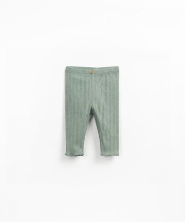 Pointelle Leggings - Sage