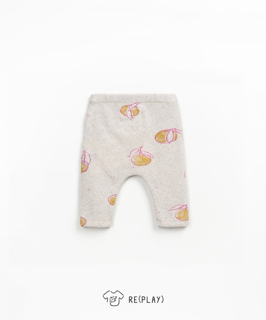 Re(Play) Yarn Leggings - Oranges