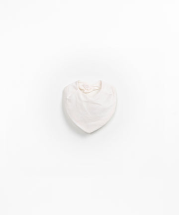 Linen & Organic Cotton Bib - Ivory