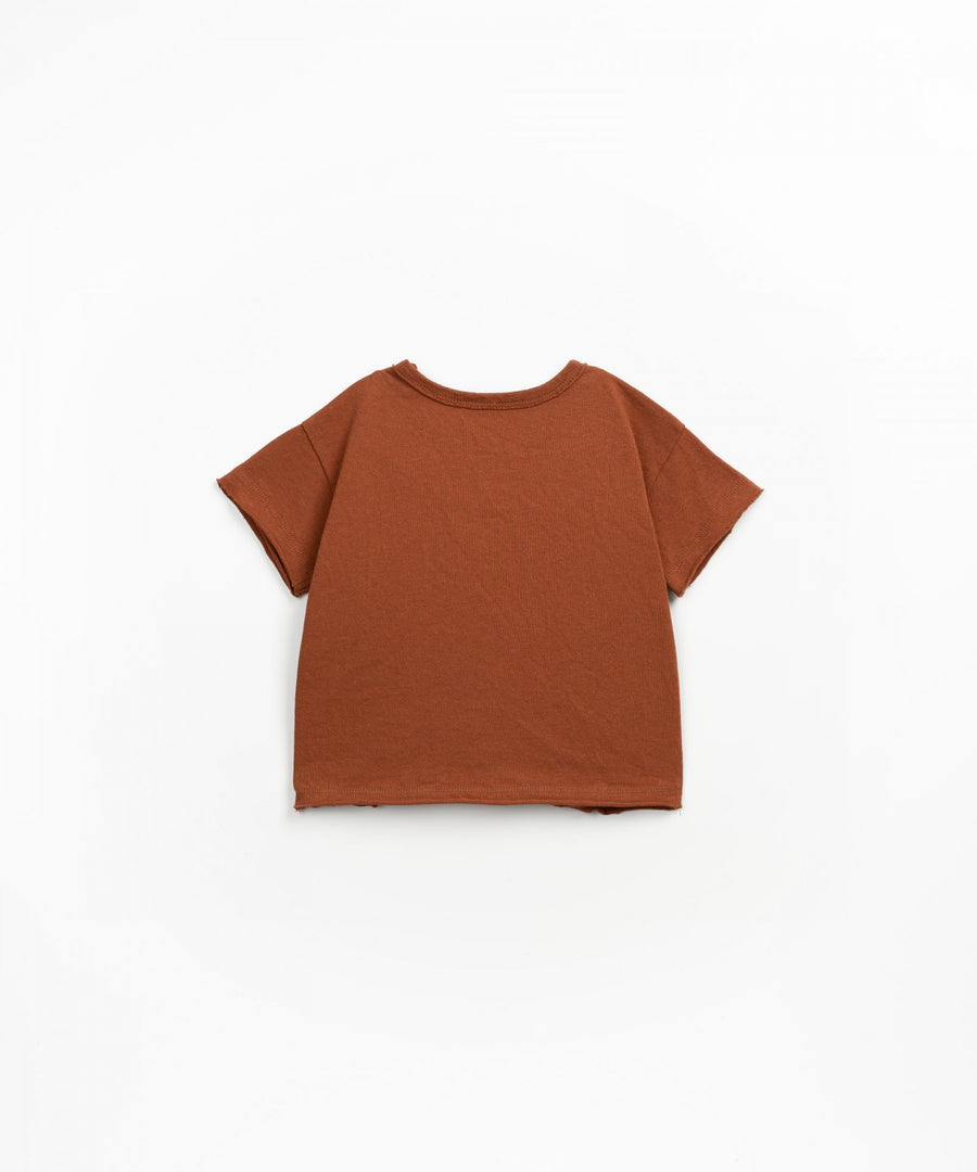 Organic Cotton T-shirt - Rust