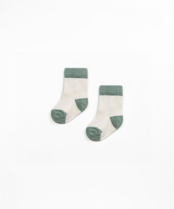Socks in Organic Cotton - Sage