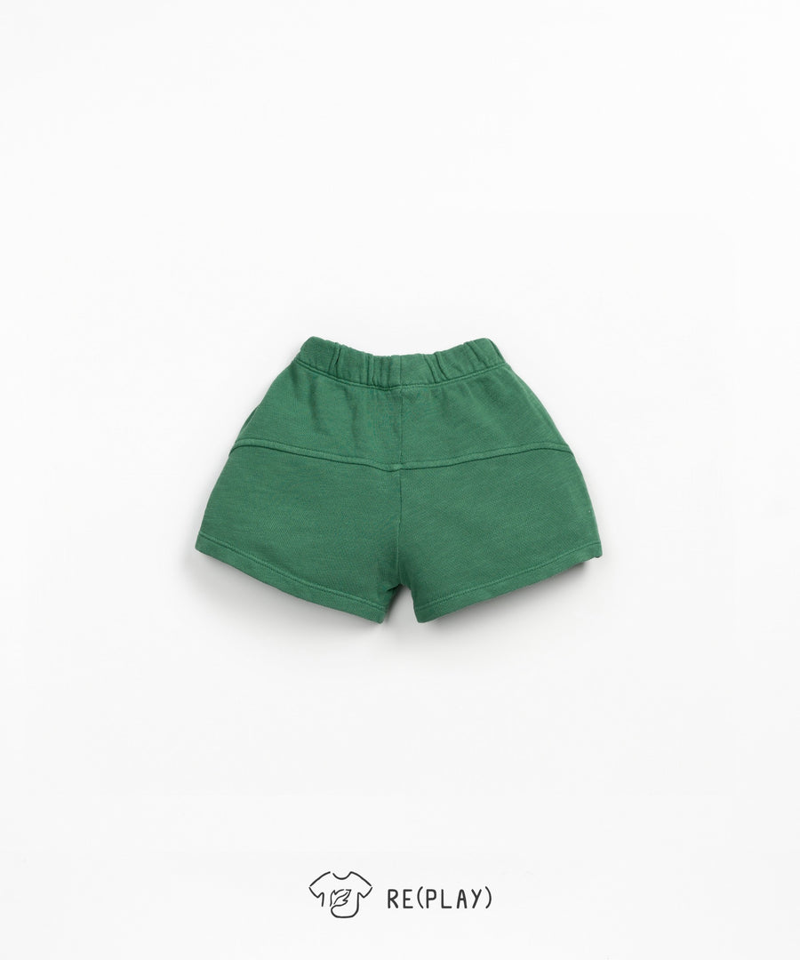 Jersey Shorts with String - Forest