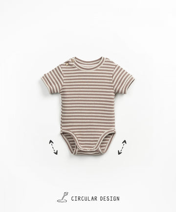 Room to Grow Bodysuit - Chocolate Stripes