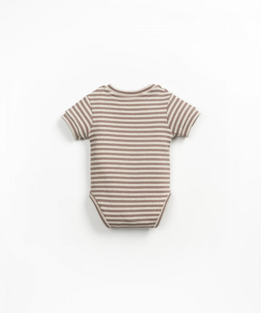 Room to Grow Bodysuit - Chocolate Stripes