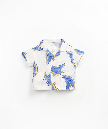 Organic Cotton Woven Shirt - Watermelon