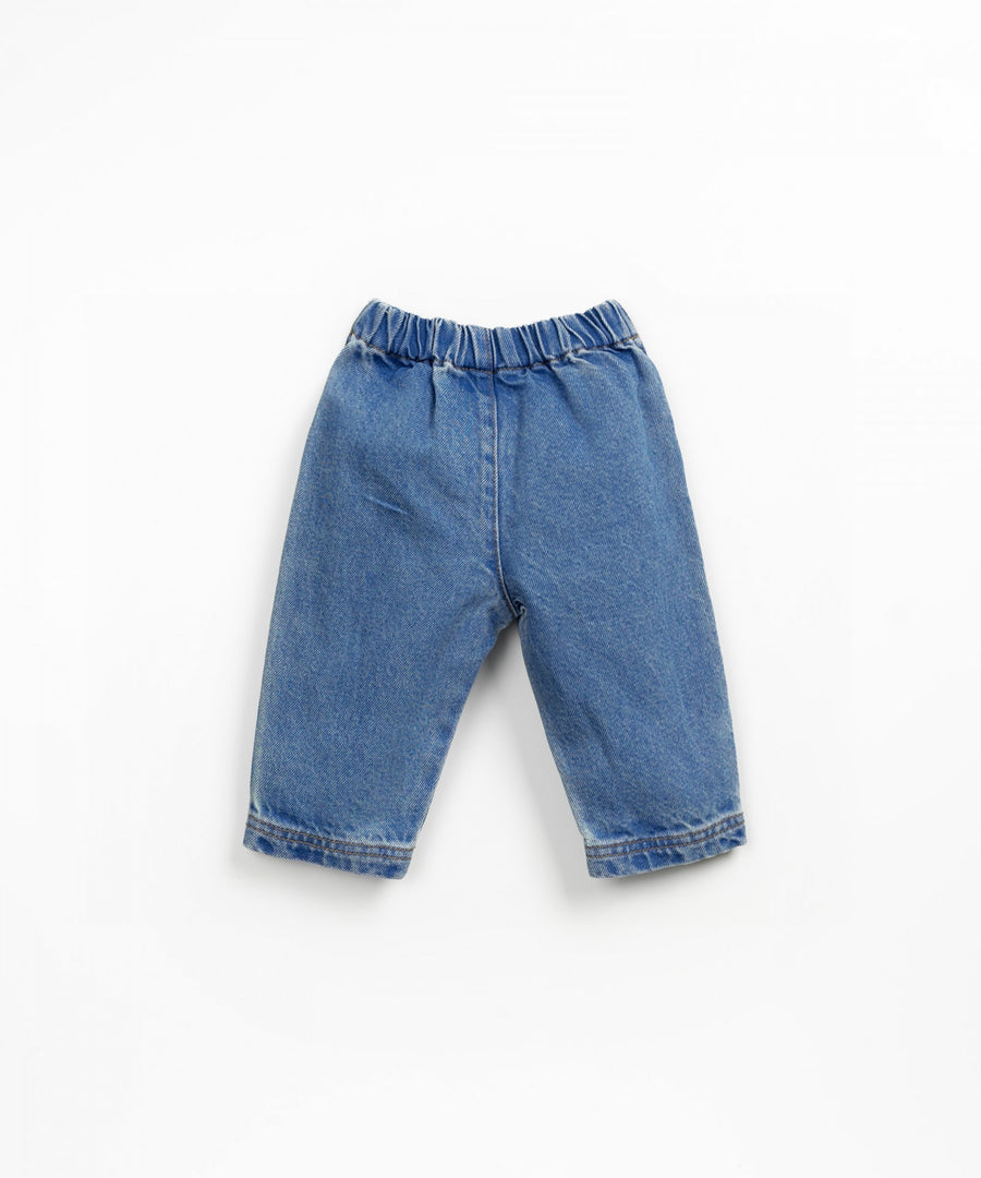 Organic Cotton Denim Pants