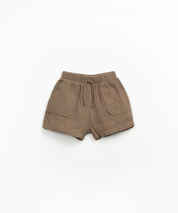 Organic Cotton Shorts - Chocolate