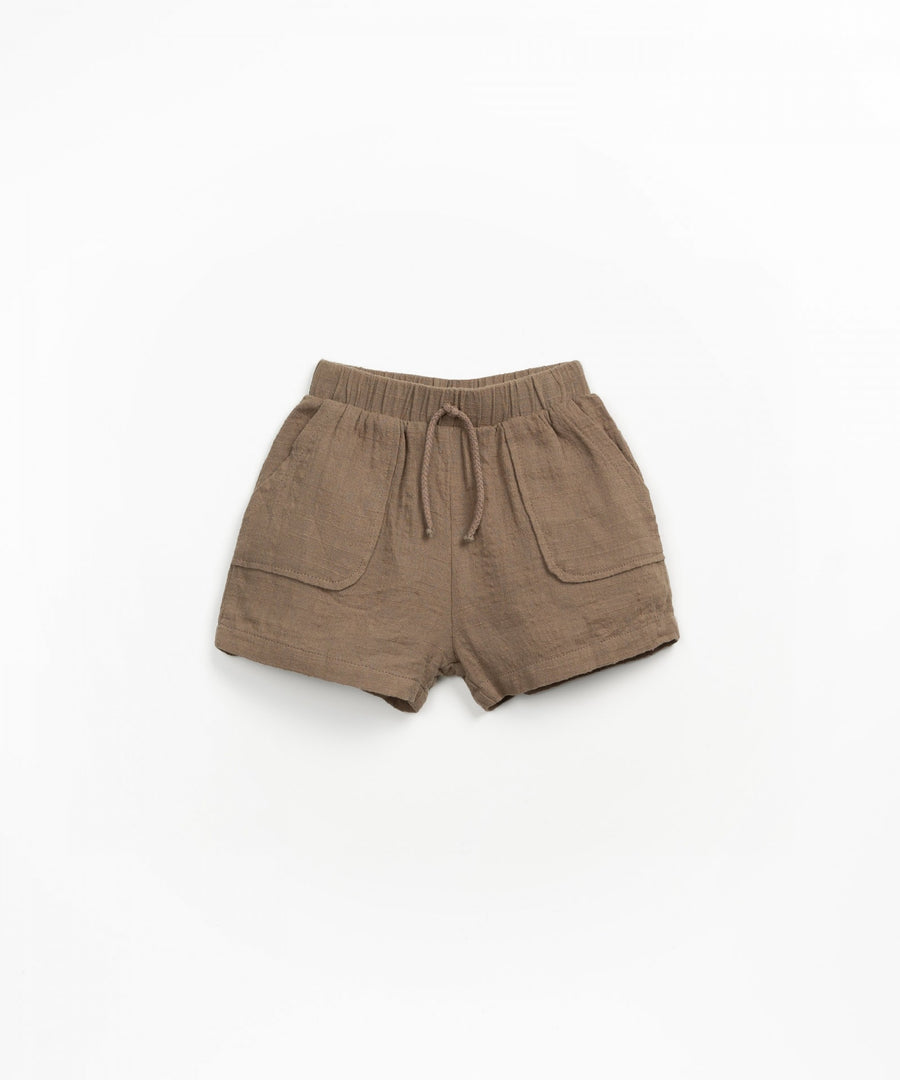 Organic Cotton Shorts - Chocolate