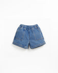Denim Shorts in Organic Cotton