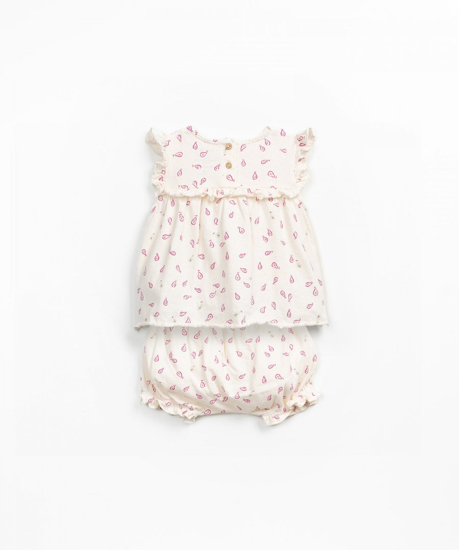 Top & Shorts Set - Pears