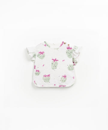 Organic Cotton T-Shirt - Strawberries